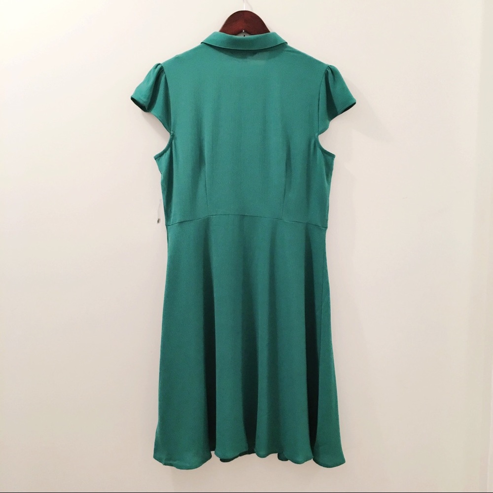 ModCloth Dapper Dance Partner Shirt Dress Jade - Picture 4 of 8